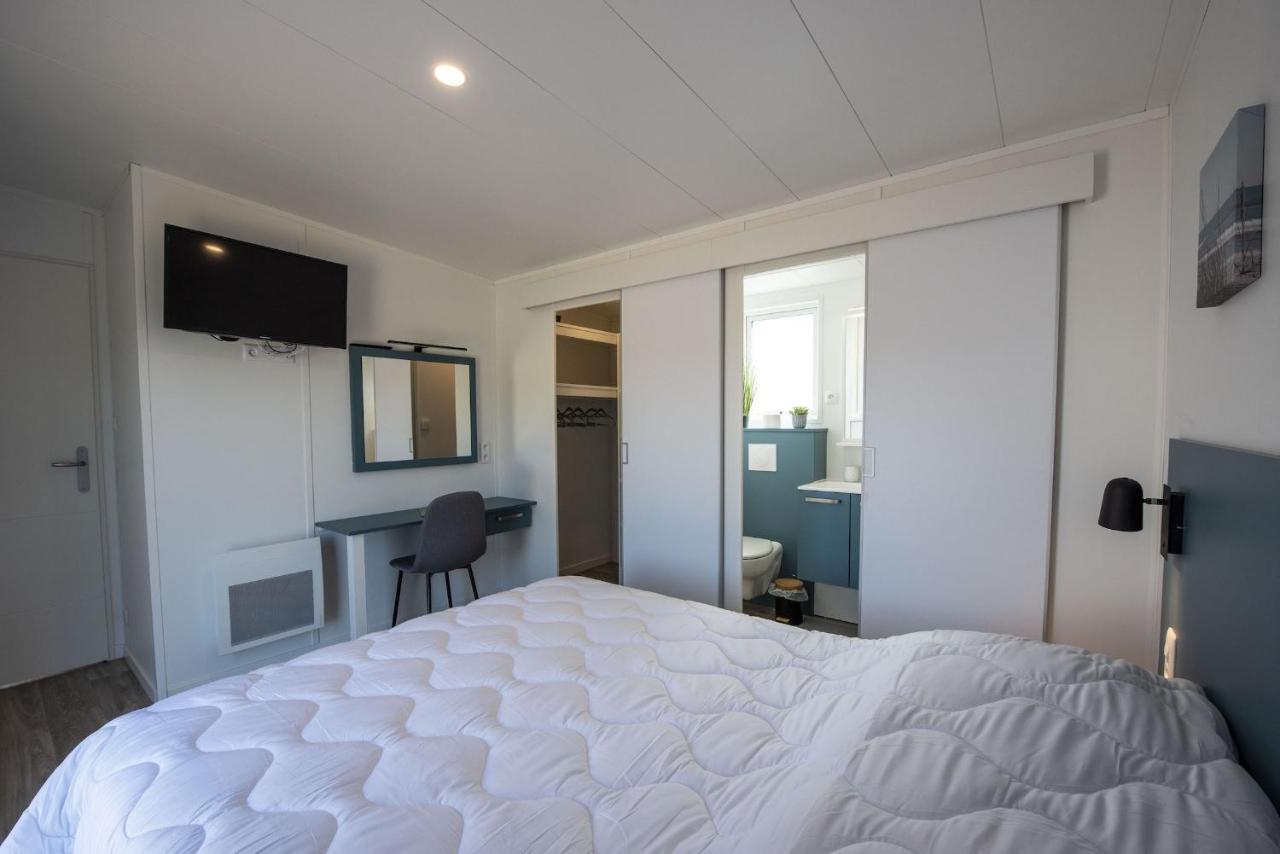 Chalet Pour 6 Dans Un Domaine Avec Piscine Brétignolles-sur-Mer Kültér fotó