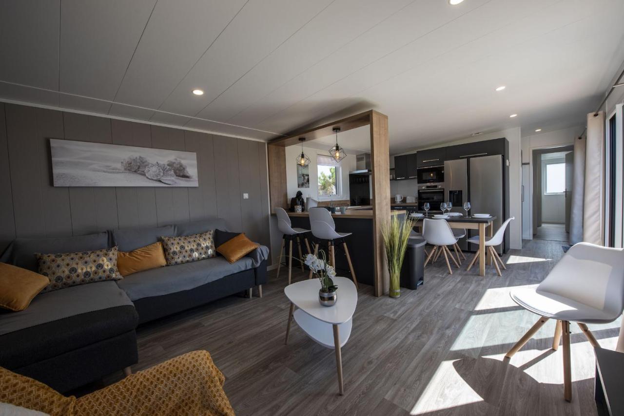 Chalet Pour 6 Dans Un Domaine Avec Piscine Brétignolles-sur-Mer Kültér fotó